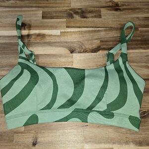 Balance Athletica Vitality X Cosmopolitan Botanical Green Swirl Sports Bra 4XL